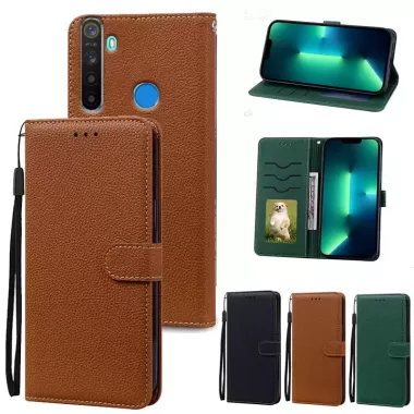 Bao da dạng ví có khe cắm thẻ đứng từ tính cho REALME C55 RMX3710 ốp điện thoại Điện Thoại Nắp Lật
