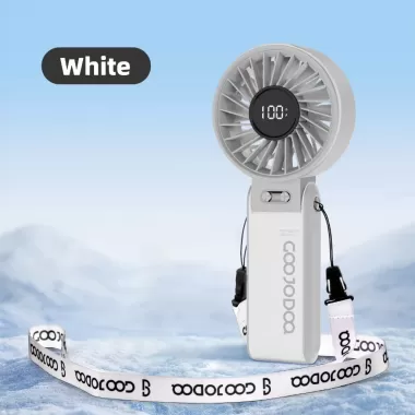 [Bảo hành tại địa phương] Quạt gấp 3 trong 1 GOOJODOQ 180° 100 cấp độ gió siêu mạnh di động
