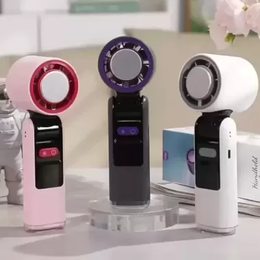 [Bảo hành tại địa phương] Quạt gấp 3 trong 1 GOOJODOQ 180° 100 cấp độ gió siêu mạnh di động 8