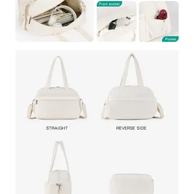 BELLEZZA PURA Hành lý du lịch Túi tập thể dục nữ Túi khô và ướt Túi xách nữ Ngăn đựng Duffel Túi tập thể dục chống nước 5 BELLEZZA PURA Hành lý du lịch Túi tập thể dục nữ Túi khô và ướt Túi xách nữ Ngăn đựng Duffel Túi tập thể dục chống nước 5