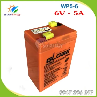 Bình Ắc Quy Lưu Điện GLOBE 6V 5Ah Cho Quạt Tích Điện Xe Ô Tô Điện Trẻ Em Giá Rẻ 136000 Vnđ 4 Bình Ắc Quy Lưu Điện GLOBE 6V 5Ah Cho Quạt Tích Điện Xe Ô Tô Điện Trẻ Em Giá Rẻ 136000 Vnđ 4