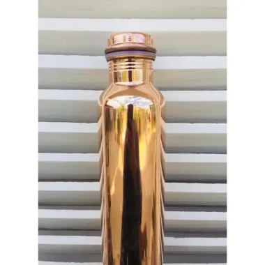 Bình Nước Bằng Đồng Nguyên Chất Hỗ Trợ Sức Khỏe Theo Ayurveda - Nhập Khẩu Từ Ấn Độ 5 Bình Nước Bằng Đồng Nguyên Chất Hỗ Trợ Sức Khỏe Theo Ayurveda - Nhập Khẩu Từ Ấn Độ 5