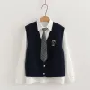 Bộ Ba Mảnh Preppy Style Cho Học Sinh - Áo Cardigan & Váy Sơ Mi Giá Cực Sỉ 257496 VND 5