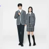 Bộ Ba Phong Cách Hàn Quốc Đồng Phục JK Mùa Hè - Áo Blazer Váy Midi Xếp Ly Thon Gọn Giá 326592đ 5