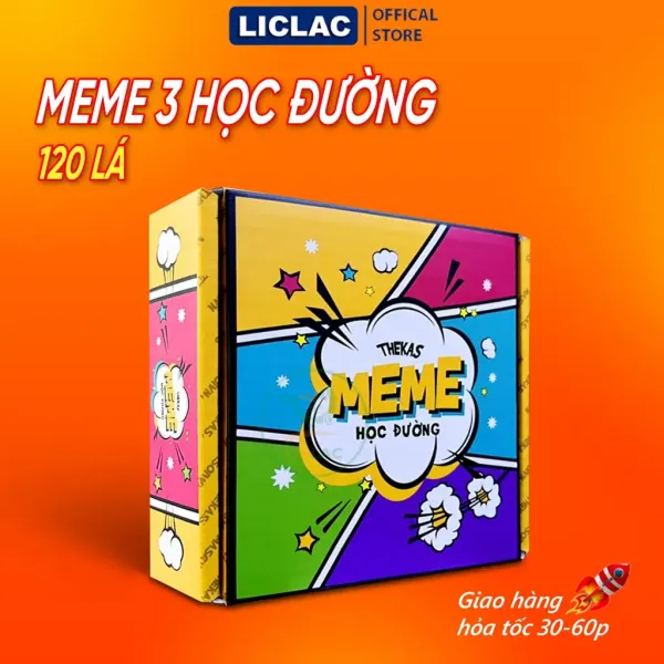 Hình ảnh sản phẩm Bộ Bài Meme Học Đường Boardgame Hài Hước Lầy Lội Chơi Nhóm Bạn - Giảm 29.000đ