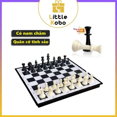 Bộ Cờ Vua Nam Châm Cao Cấp Tăng 2 Quân Hậu - Đồ Chơi Trí Tuệ Cho Bé Giá Tốt 159k 6 Bộ Cờ Vua Nam Châm Cao Cấp Tăng 2 Quân Hậu - Đồ Chơi Trí Tuệ Cho Bé Giá Tốt 159k 6