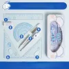 Bộ Compa Thước Kẻ Eke 7 Món HappyHome Capybara - Hộp Thiếc Cao Cấp Giảm 10% Chỉ 45999đ