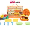Bộ Đồ Chơi Đất Nặn Deli Máy Làm Mì, Kem, Hamburger Cho Bé, An Toàn Và Sáng Tạo 7
