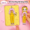 Bộ Đồ Chơi DIY Con Mực Búp Bê Giấy Cho Bé - Giá Shock Chỉ 19800đ Thay 24948đ 1