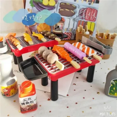 Bộ Đồ Chơi Nấu Ăn Tiệc Nướng Hàn Quốc BBQ Cho Bé - Đồ Nướng Thông Minh Giảm Giá