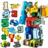 Bộ đồ chơi Transformers DIY 10 chiếc biến áp robot xe tăng cho bé trai giá chỉ 16500đ 1