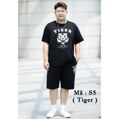 Bộ đồ Nam BigSize Cotton - Quần Đùi Áo Cộc Tay - Giảm Giá 10% còn 100k 3