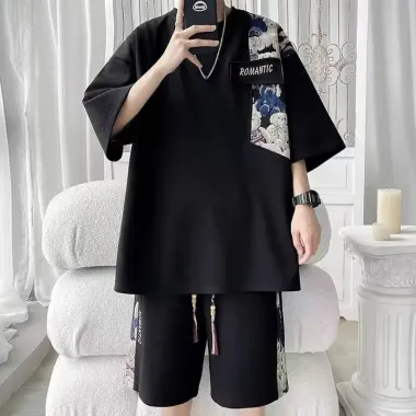 Bộ đồ Nam BigSize Cotton - Quần Đùi Áo Cộc Tay - Giảm Giá 10% còn 100k 4