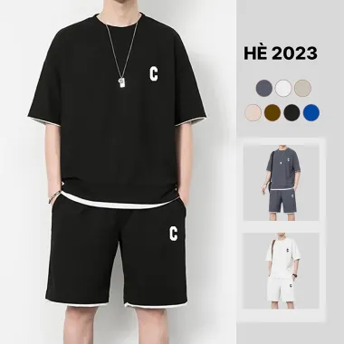 Bộ đồ Nam BigSize Cotton - Quần Đùi Áo Cộc Tay - Giảm Giá 10% còn 100k 5