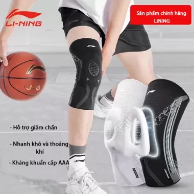 Bó gối bảo vệ Li-Ning, thiết kế ôm sát bảo vệ xương bánh chè, khớp đầu gối LDEU243 6 Bó gối bảo vệ Li-Ning, thiết kế ôm sát bảo vệ xương bánh chè, khớp đầu gối LDEU243 6