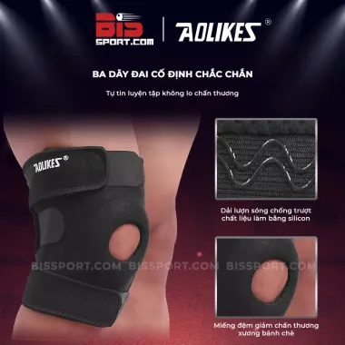 Bó Gối Cầu Lông Aolikes Chuyên Nghiệp - Bảo Vệ Tối Ưu - Giảm Sưng Hiệu Quả - Only 137500 VND
