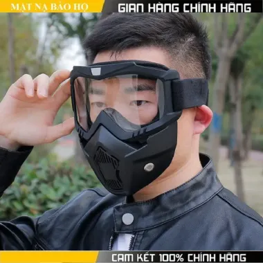 Bộ Kính Bảo Hộ Cao Cấp Chống Dịch, Gió Bụi & Nước - Face Shield Giá Rẻ 84k