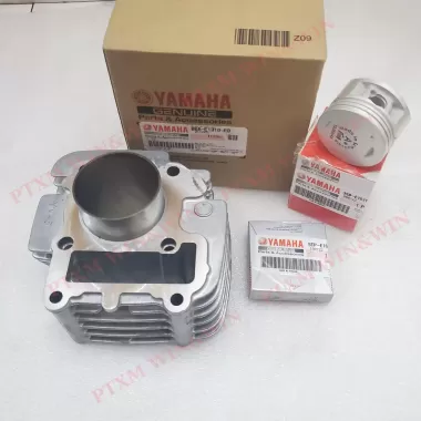 Bộ nòng piston bạc Sirius Zin hãng Yamaha - B6A-E1310-00/3S0-E1631-00/5TP-E1631-00 1 Bộ nòng piston bạc Sirius Zin hãng Yamaha - B6A-E1310-00/3S0-E1631-00/5TP-E1631-00 1