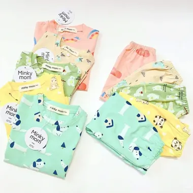 Bộ Quần Áo Dài Tay Cho Bé Trai Gái - Combo 5 Bộ, Chất Vải Tăm Co Giãn, Giá Chỉ 39800đ 3 Bộ Quần Áo Dài Tay Cho Bé Trai Gái - Combo 5 Bộ, Chất Vải Tăm Co Giãn, Giá Chỉ 39800đ 3