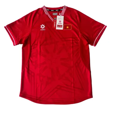 Bộ Quần Áo Đấu ĐT Việt Nam AFF Cup 2024 Màu Đỏ Gai Thái Giảm 17% Chỉ 169000đ 6