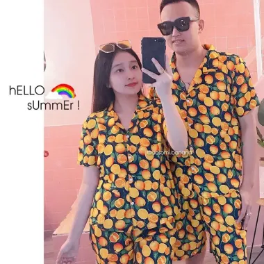 Bộ Sơ Mi Đi Biển Bộ Trái Cây Giá Cực Sốc - 45k/Set - Size Từ 6kg Đến 100kg