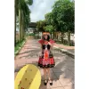 Bộ Trang Phục Dân Tộc Mông Mèo Đỏ Đen - Giá Rẻ 415k - Hàng VIP Chất Lượng Cao