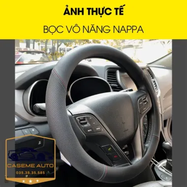 Bọc Tay Lái Ô Tô Da Nappa Cao Cấp Chống Trơn Trượt Thoáng Khí Mềm Mại Giảm 20% Chỉ 149k 4 Bọc Tay Lái Ô Tô Da Nappa Cao Cấp Chống Trơn Trượt Thoáng Khí Mềm Mại Giảm 20% Chỉ 149k 4