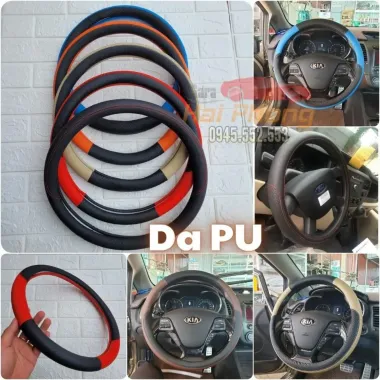 Bọc vô lăng Hyundai I10, I20, I30, Accent, Santafe, Tucson, Kona, Getz, Avante, Elantra, Sonata, chất liệu dày dặn 5 Bọc vô lăng Hyundai I10, I20, I30, Accent, Santafe, Tucson, Kona, Getz, Avante, Elantra, Sonata, chất liệu dày dặn 5