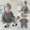 Body Kẻ Đen Có Mũ Cho Bé 3-12kg - Bodysuit Loại 1 Giá Rẻ Chỉ 220k | Tiết Kiệm 55k 3