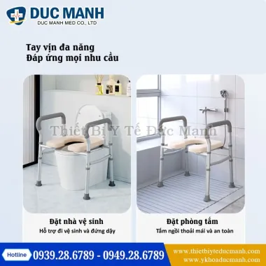 Bồn Cầu Cho Người Già - Bô Vệ Sinh Có Tay Vịn Hỗ Trợ Đi Lại Khó khăn - Giảm 107.870đ 6 Bồn Cầu Cho Người Già - Bô Vệ Sinh Có Tay Vịn Hỗ Trợ Đi Lại Khó khăn - Giảm 107.870đ 6