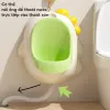 Bồn tiểu tập bô GUSTAVA, bồn cầu bô đứng gắn tường, thiết kế khủng long chống bắn nước tiểu có thể tháo rời cho bé trai 6