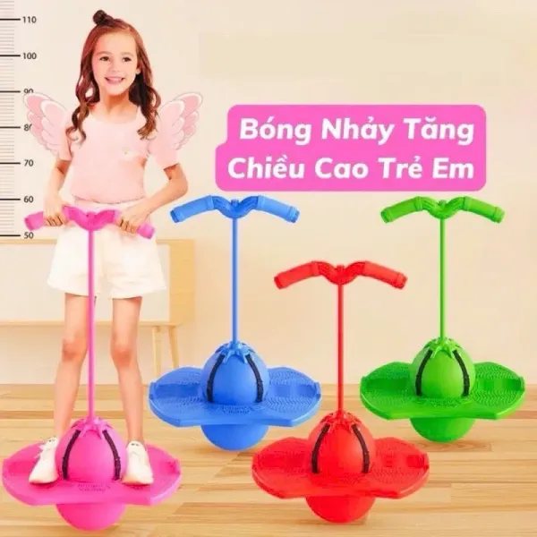Cách chọn Bóng Nhảy Tăng Chiều Cao cho trẻ: các tiêu chí an toàn và tính năng quan trọng