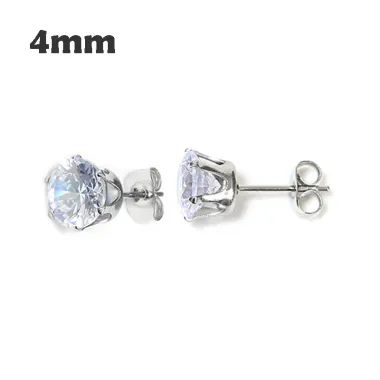 Bông Tai Kim Cương S925 Giảm 664k - Bạc Kim Tươi Trẻ Đơn Giản Cho Nam Nữ Giá 3190đ 5