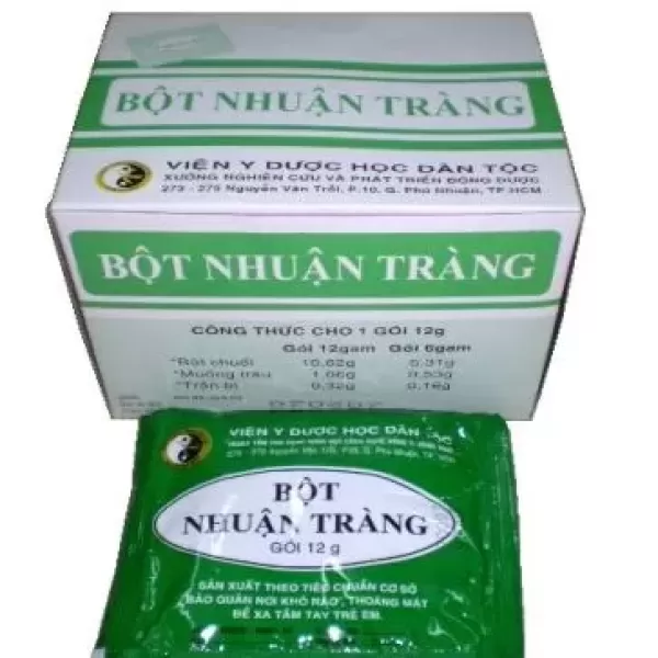 Thành phần và cơ chế hoạt động của bột nhuận tràng từ Viện YHDT HCM