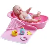 Búp bê em bé tắm nhựa dễ thương giá rẻ 24938 VNĐ - Đồ chơi trẻ em an toàn 4
