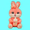 Búp Bê Nhồi Bông Thỏ Đ boss Cute - Quà Tặng Sinh Nhật &amp; Ngày Trẻ Em - Giá Chỉ 93500đ