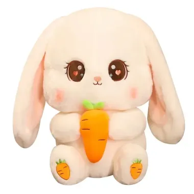 Búp Bê Nhồi Bông Thỏ Đ boss Cute - Quà Tặng Sinh Nhật &amp; Ngày Trẻ Em - Giá Chỉ 93500đ 5