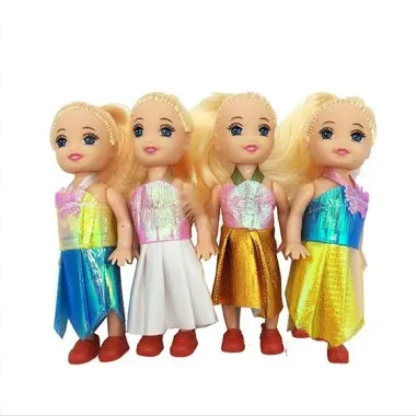 Búp Bê Sơ Sinh Mini 4 Inch Nhựa Giặt Được Giá Rẻ 40905đ 3