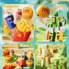Burger &amp; Khoai tây chiên Robot biến hình - Biến Dạng Robot Kép Hình Thức,Dục Quà Tặng Sinh Nhật 8