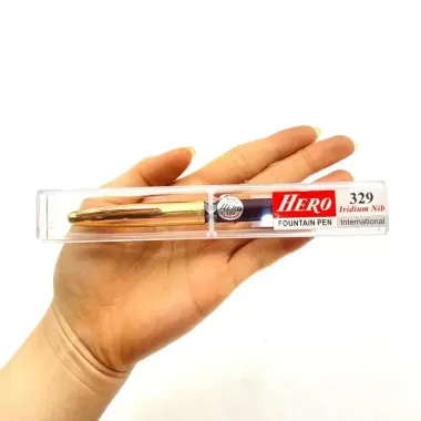 Bút Máy Queen Hero329 Ngòi 0.5mm Phiên Bản Quốc Tế Giá Rẻ Chỉ 65000đ