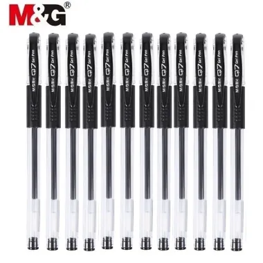 Bút Nước M&amp;G Q7 0.5mm Giá Rẻ - Hộp 12 Bút Gel AGP30173 Chất Lượng Cao 73.200đ 4