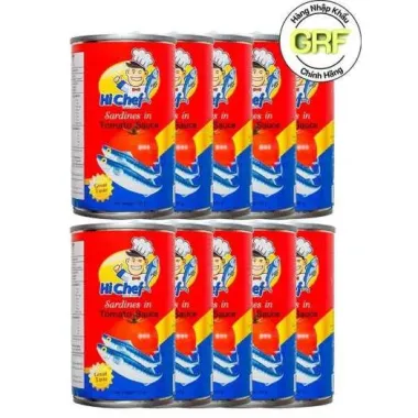 Cá Mòi Sốt Cà Chua Tươi Thái Lan 155g Lốc 10 Hộp - Giảm Giá Còn 79.000đ