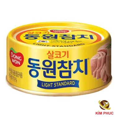 Cá ngừ đóng hộp Dongwon 150g giá chỉ 64200đ - Tươi ngon, giàu dinh dưỡng, khuyến mãi hấp dẫn