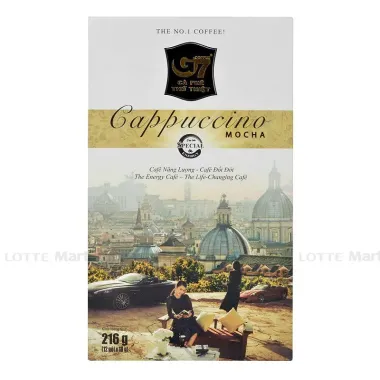Cà phê Trung Nguyên Cappuccino hộp 216g(12gói ×18g) 3