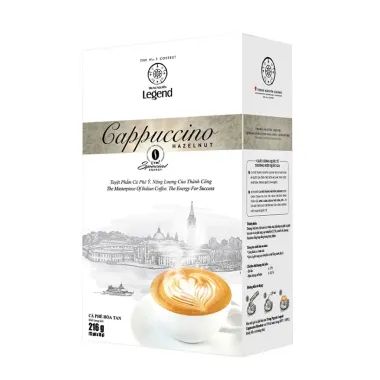 Cà phê Trung Nguyên Cappuccino hộp 216g(12gói ×18g) 4