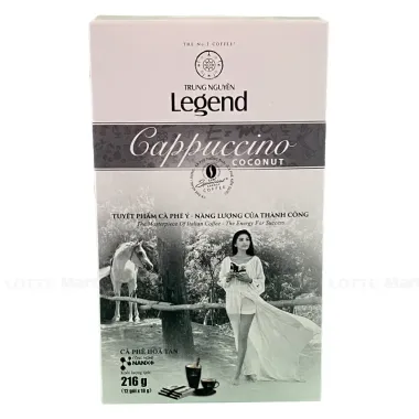 Cà phê Trung Nguyên Cappuccino hộp 216g(12gói ×18g) 6