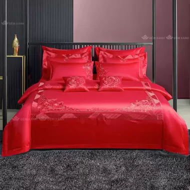 Cảm Giác Thoáng Mát Dài Vỏ Gối Người Yêu Cưới Vỏ Gối Màu Trơn Đôi Gối Cho Cặp Đôi Giường Ngủ Dài Thân Gối Bao Nhung Bảo Vệ 9