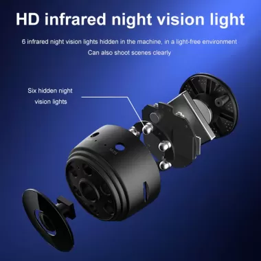 Camera WiFi Mini HD 1080P Thân Nhỏ Cam An Ninh Gia Đình Tầm Nhìn Ban Đêm Cho Bé Màn Hình Thể Thao DVR Giám Sát Máy Quay Video Ghi Hình 6 Camera WiFi Mini HD 1080P Thân Nhỏ Cam An Ninh Gia Đình Tầm Nhìn Ban Đêm Cho Bé Màn Hình Thể Thao DVR Giám Sát Máy Quay Video Ghi Hình 6