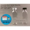 Chai Nhựa Vuông 330ml Miệng Rộng - Nhựa PET Nguyên Sinh 100% - Đồ Uống Mang Đi Giá Sỉ 3