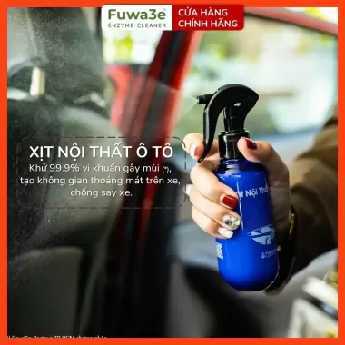 Chai Xịt Khử Mùi Ô Tô Fuwa3e Giúp Khử Mùi Và Khử Khuẩn Nấm Mốc 150ml - Tổng đại lý Fuwa3e 4 Chai Xịt Khử Mùi Ô Tô Fuwa3e Giúp Khử Mùi Và Khử Khuẩn Nấm Mốc 150ml - Tổng đại lý Fuwa3e 4